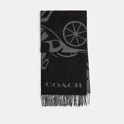 Horse And Carriage Cashmere Muffler