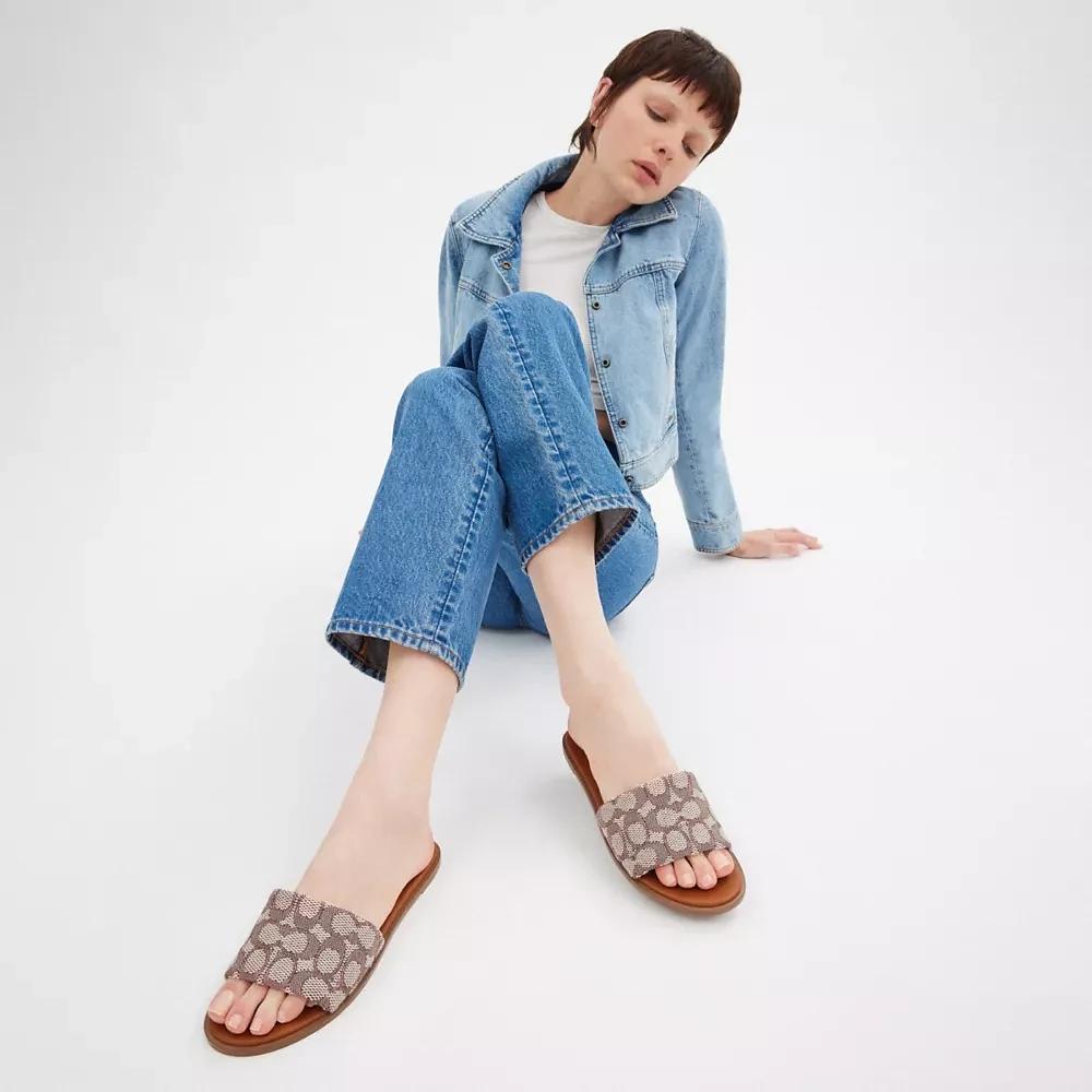 Holly Sandal With Quilting