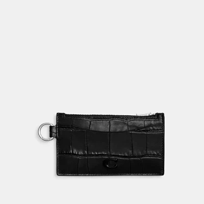 Zip Card Case Signature Canvas