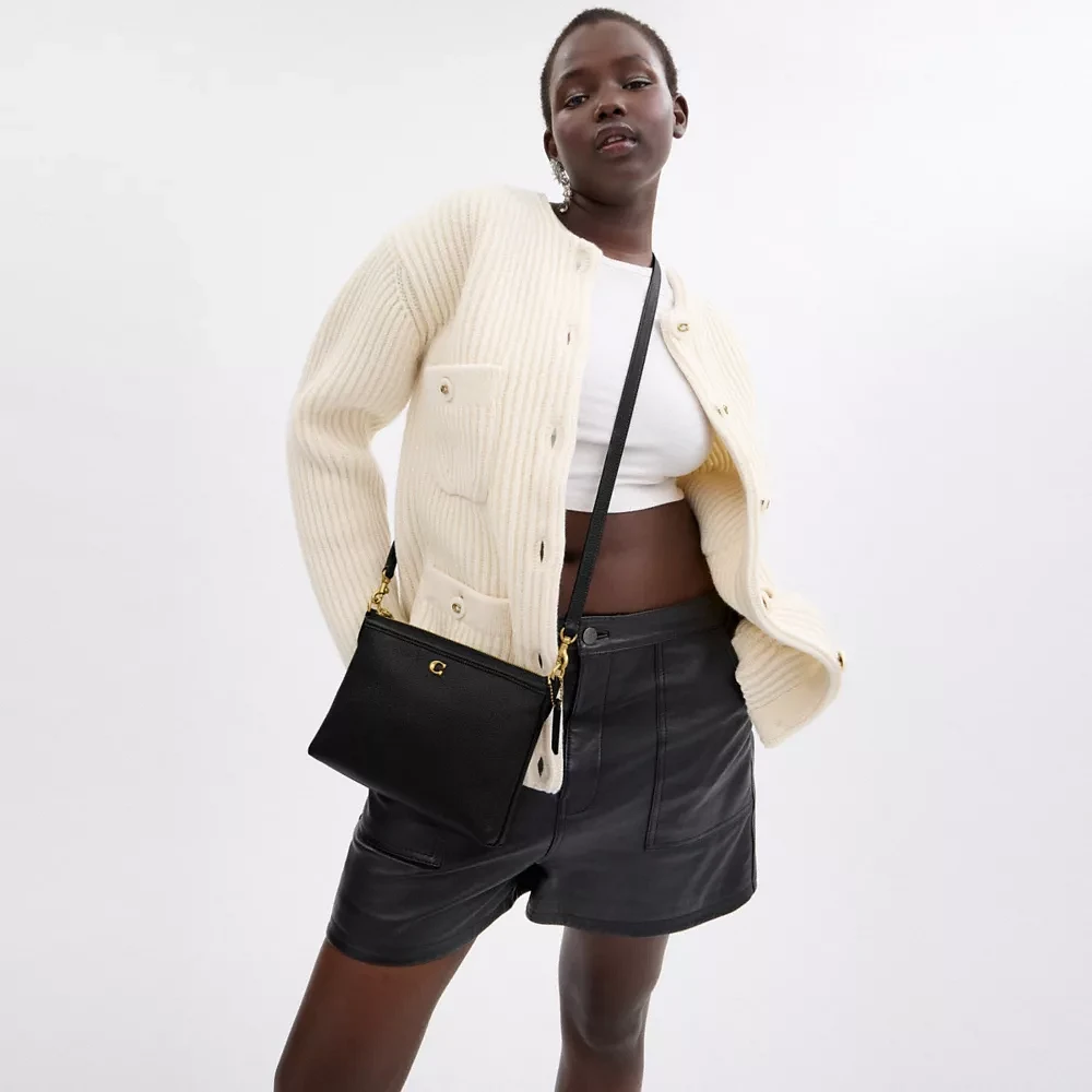 Legacy Zip Top Crossbody Bag