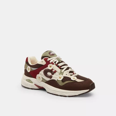 C301 Sneaker With Tea Rose