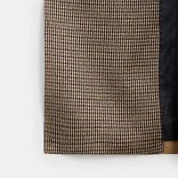 Mixed Material Trench Coat