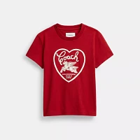 90 S Heart T Shirt Organic Cotton