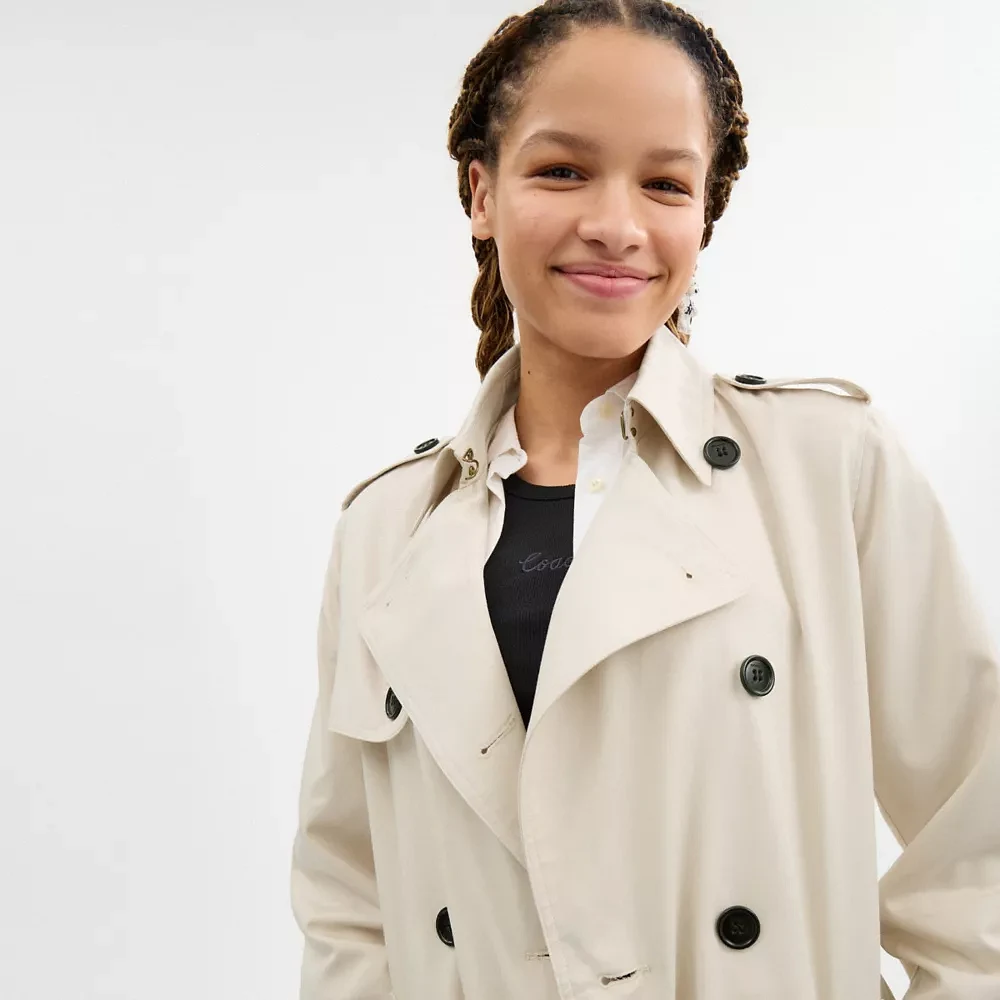 Fluid Trench Coat