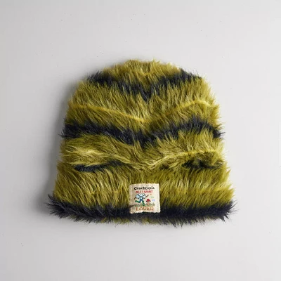 Fuzzy Knit Beanie