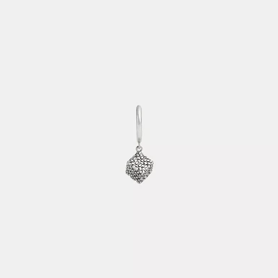 Quilted Cube Huggie Earring