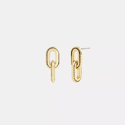 Double Chain Link Earrings