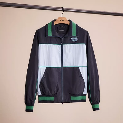 Restored Colorblock Mashup Windbreaker Recycled Nylon