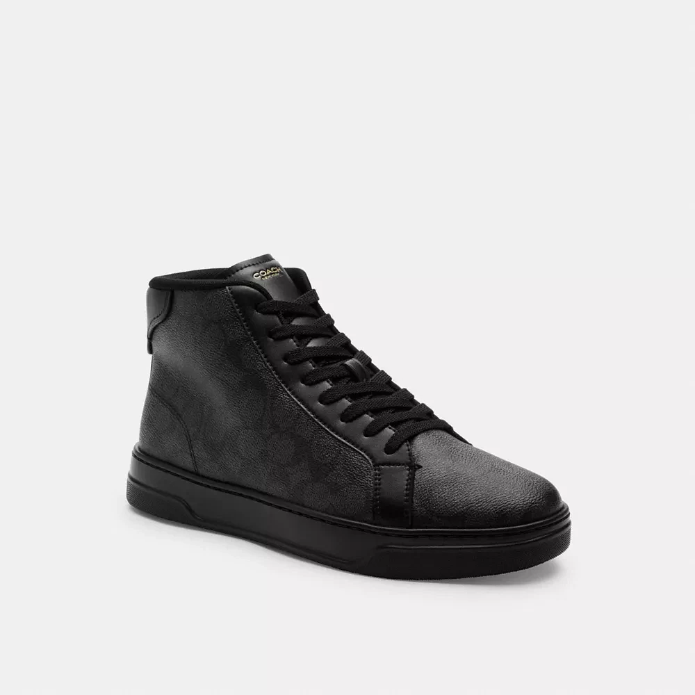 High Line Top Sneaker Signature Canvas