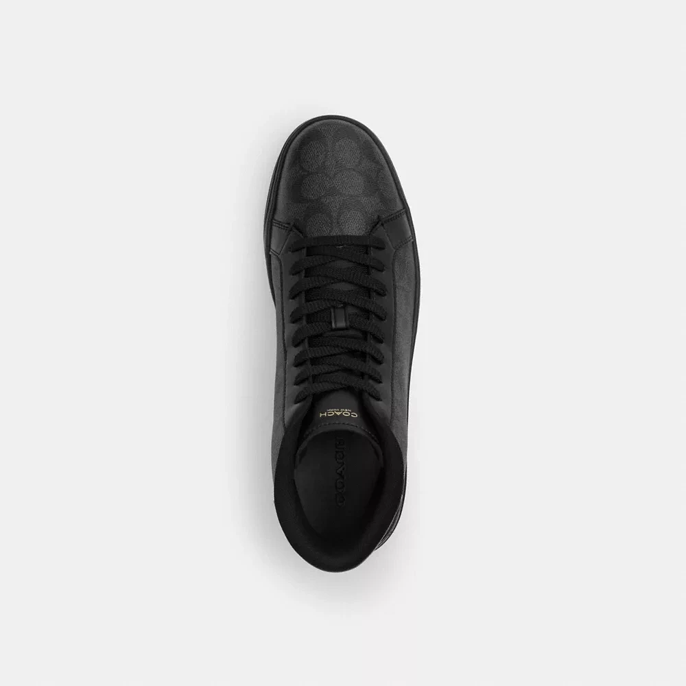 High Line Top Sneaker Signature Canvas