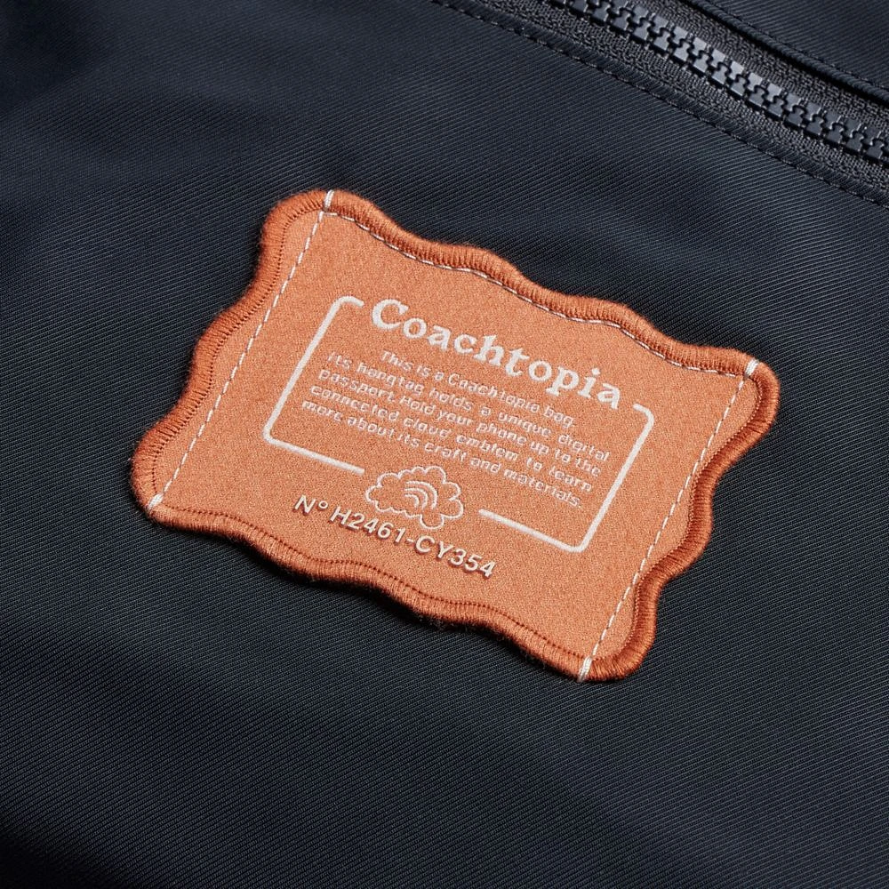 Coachtopia Loop Small Tote With Heart Appliqué