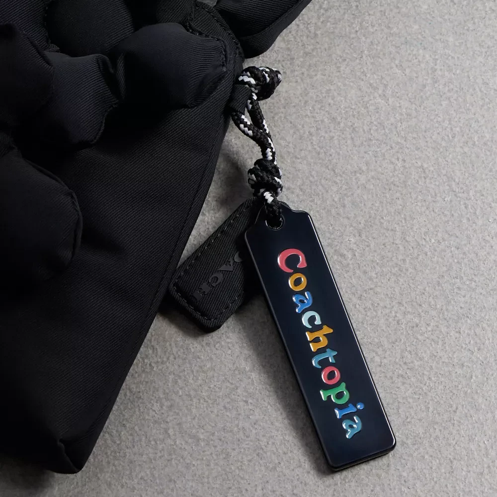 Coachtopia Loop Shoulder Bag With Floral Appliqué