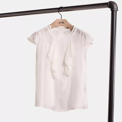 Restored Ruffle Blouse