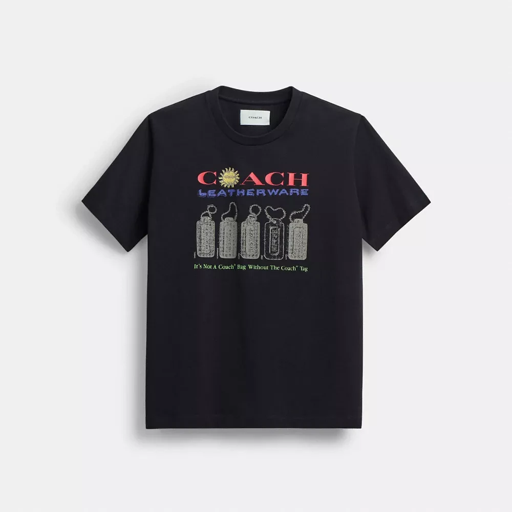 Collage Graphic T Shirt Organic Cotton