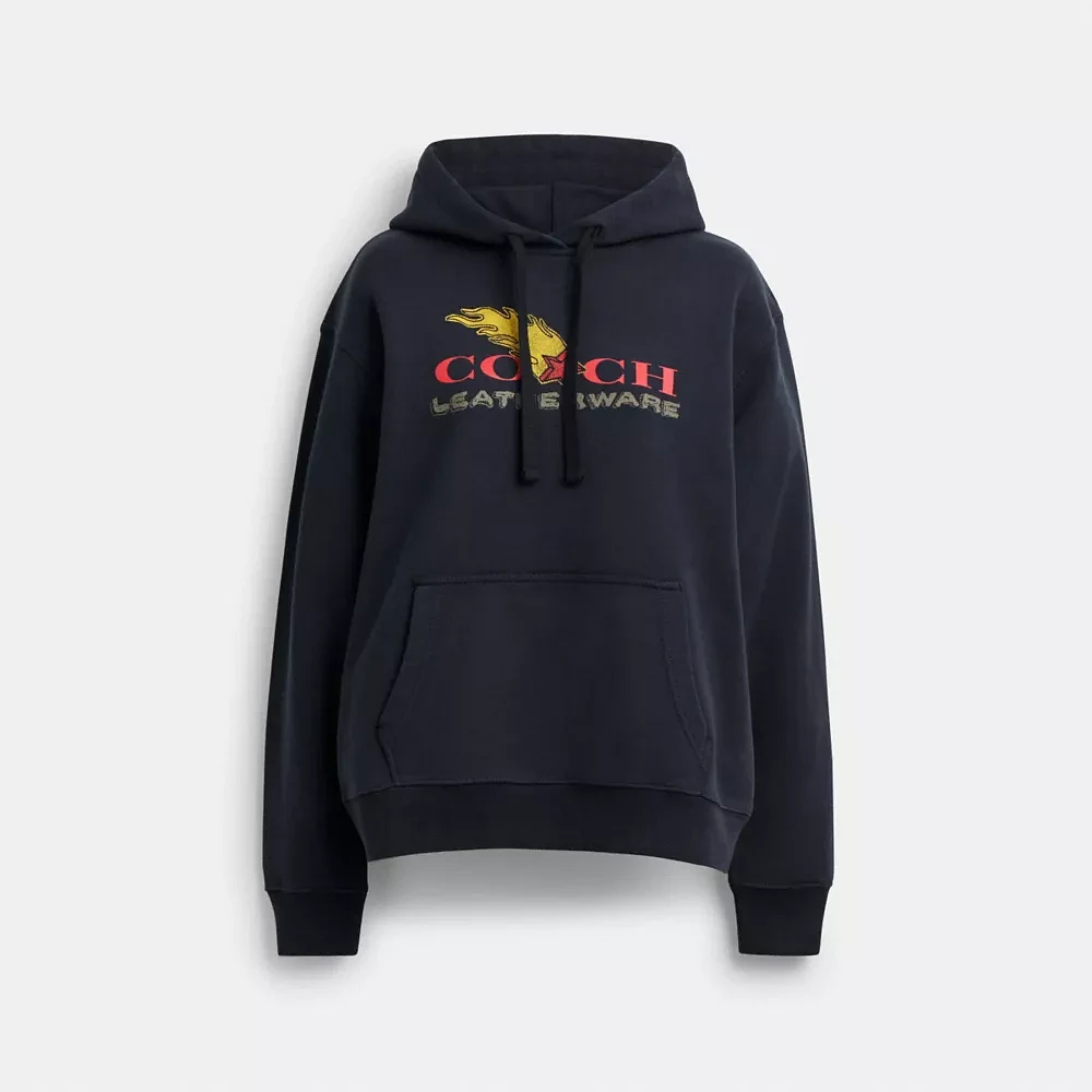 Collage Graphic Hoodie Organic Cotton