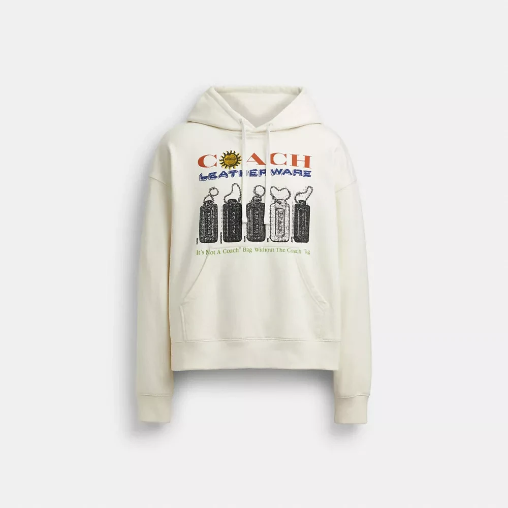 Relaxed Collage Hoodie Organic Cotton