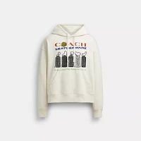 Relaxed Collage Hoodie Organic Cotton