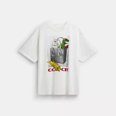 Collage Relaxed T Shirt Organic Cotton