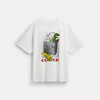 Collage Relaxed T Shirt Organic Cotton