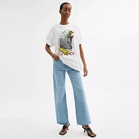 Collage Relaxed T Shirt Organic Cotton