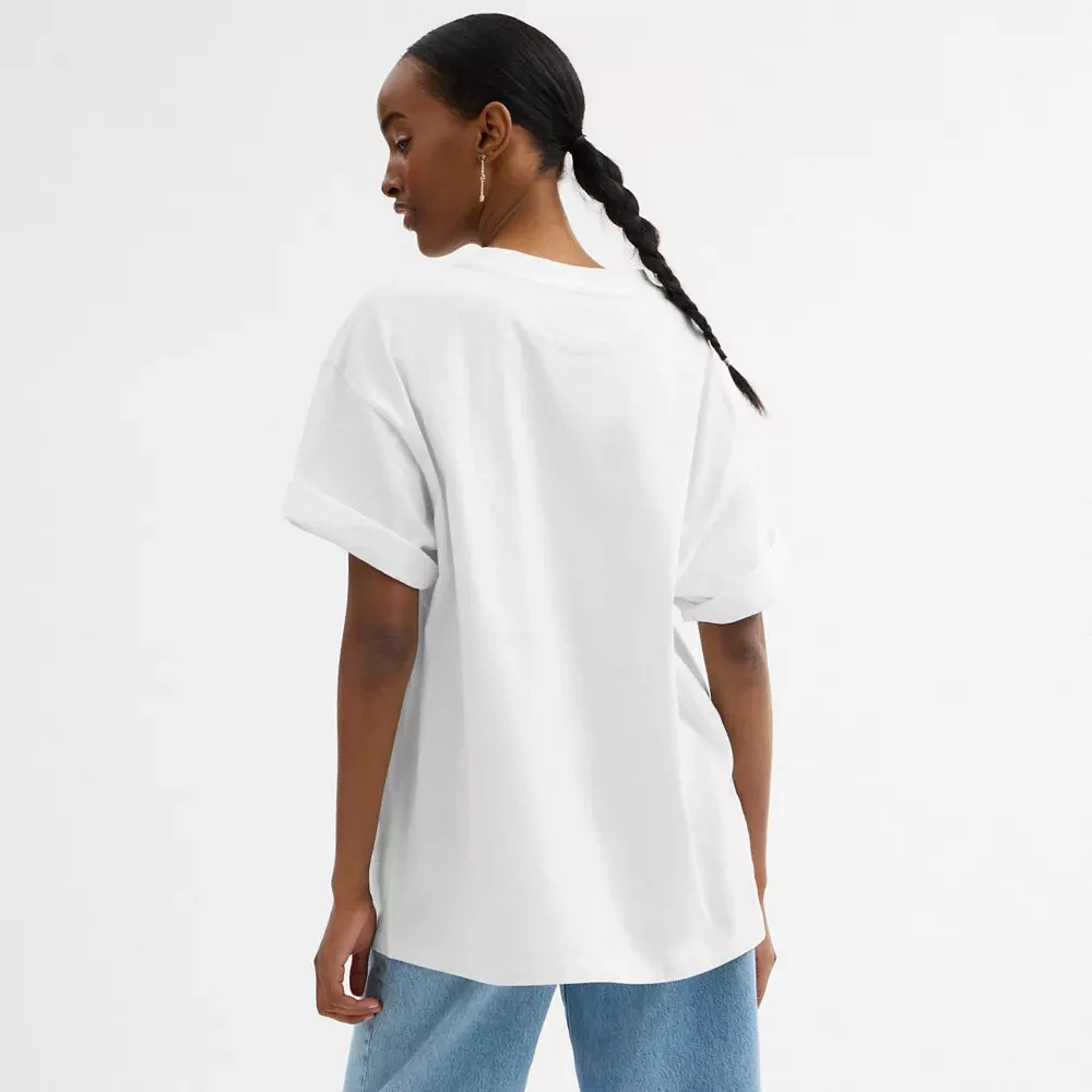 Collage Relaxed T Shirt Organic Cotton