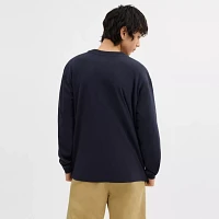 Collage Long Sleeve Relaxed T Shirt Organic Cotton