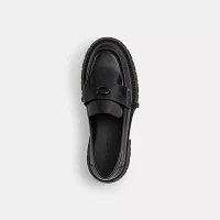 Leah Platform Loafer With Sketch Print