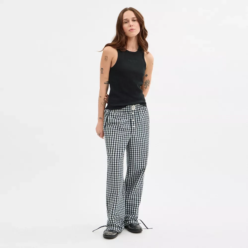 Coachtopia Loop Gingham Pants