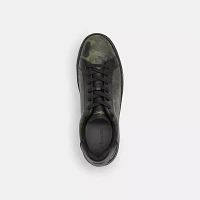 High Line Sneaker With Sketch Print