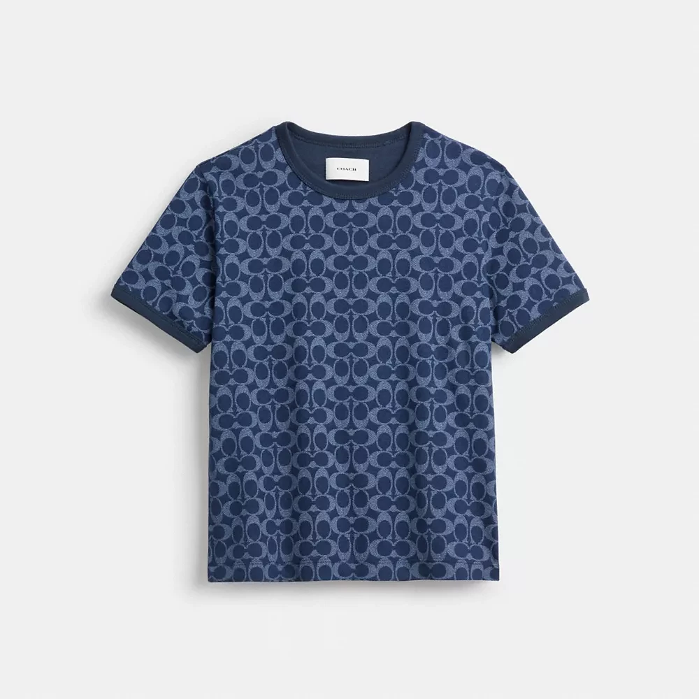 Signature Ringer T Shirt Organic Cotton