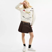 Sketch Print Crewneck Sweater Organic Cotton