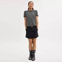 Striped Signature Ringer T Shirt Organic Cotton