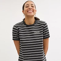 Striped Signature Ringer T Shirt Organic Cotton