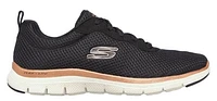 Women's Skechers Flex Appeal 4.0 - Brilliant View :BKRG WIDE