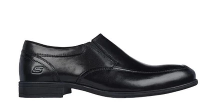 Mens Skechers Slip On Dress shoes: blk