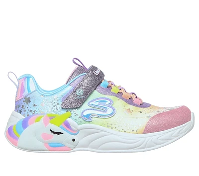 Skechers Girl's  S Lights S-Lights: Unicorn Dreams : PRMT