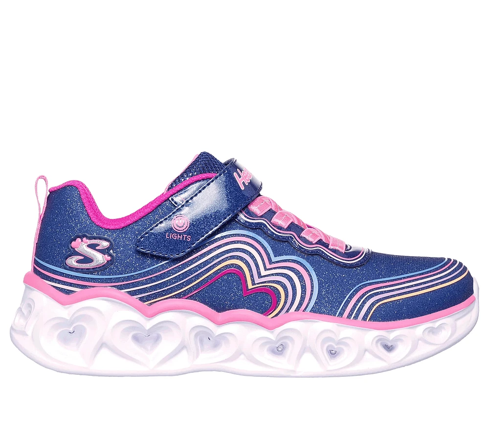 Skechers Heart Lights - Retro Hearts Sneakers : NVMT