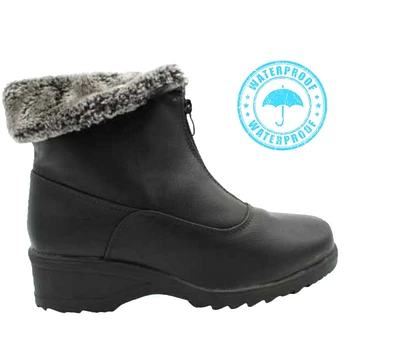 Canada Comfort Zipper Ankle Winter Boots