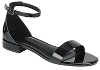 Women's Flat Fashion Dress-05 Sandals : Blk