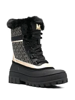 Michael Kors Women's Ozzie Winter Boots: blk/gld