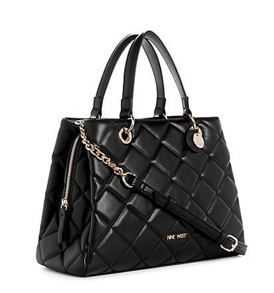 Nine West Mirabella Satchel : Blk