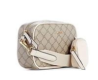 Nine West Peaches Camera Cross body Handbag: beg