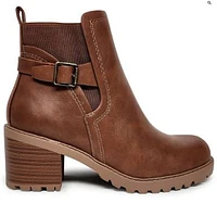 Women Lugsole Puggle Ankle Boots:Cog