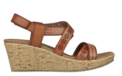 Skechers women's Beverlee Wedge Strappy Sandal