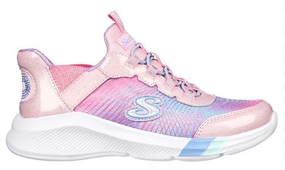 Skechers Girls Slip-ins: Dreamy Lites - Colorful Prism Running Shoe : LPMT