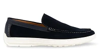 Steve Madden Men's Mitchyy Suede Loafers : Navy