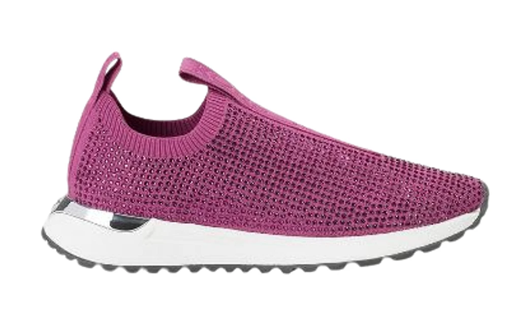 Michael Kors Bodie Slip on Sneakers: Rhinestone Cherise Pink