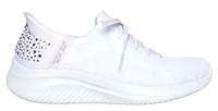 Skechers Women's Slip-Ins: Ultra Flex 3.0 - Shining Glitz: wht