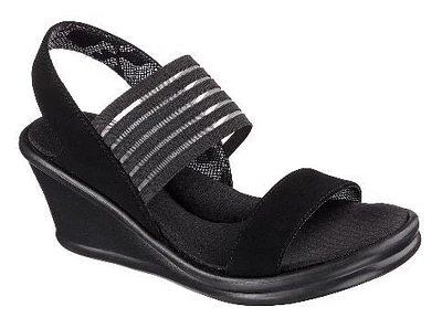 Skechers Wedge Sandals BBK