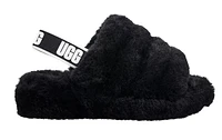 Ugg's Women Fluff Yeah Slide : Blk